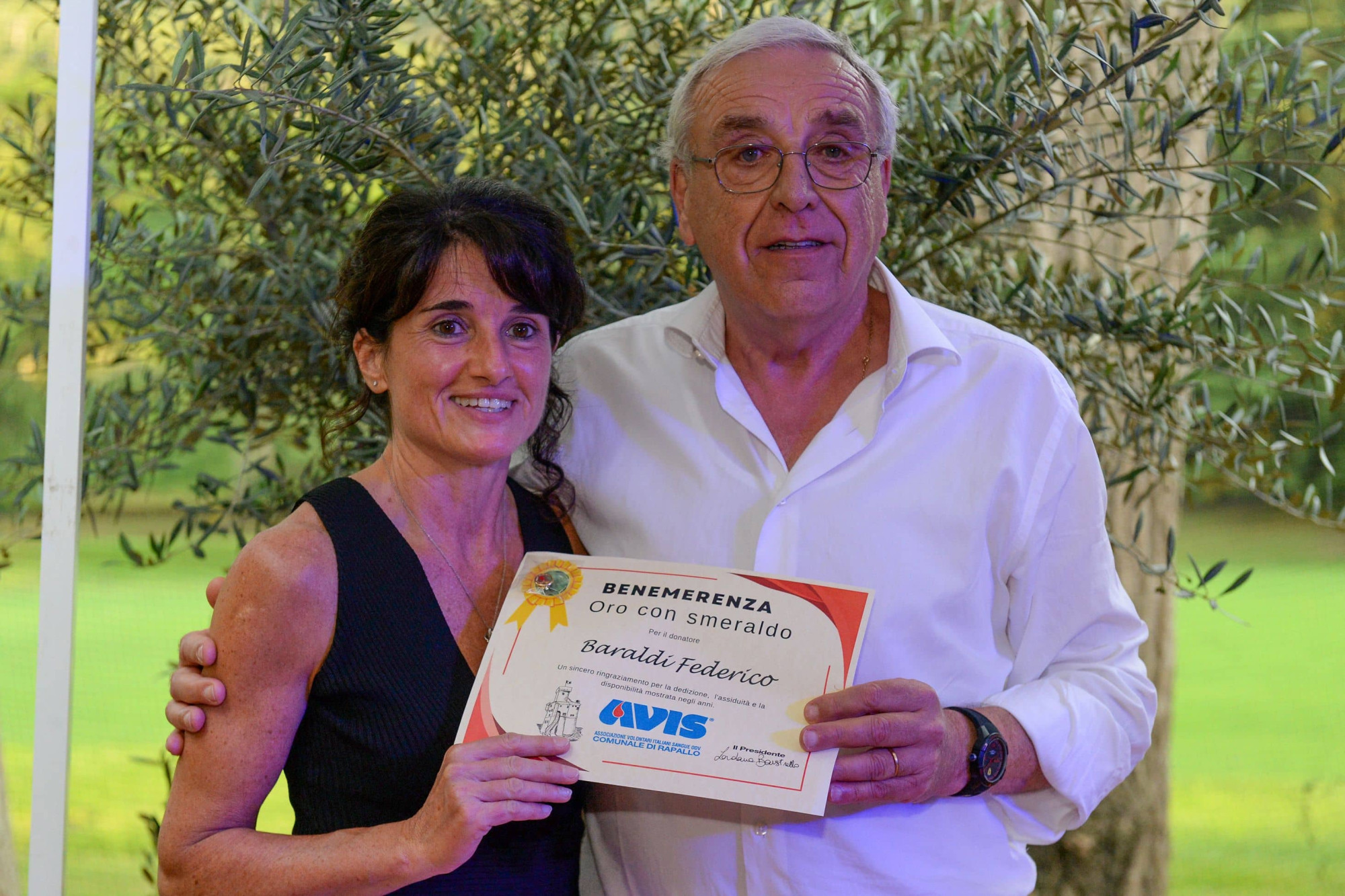 Avis Comunale di Rapallo - Le benemerenze, i riconoscimenti per la vostre donazioni