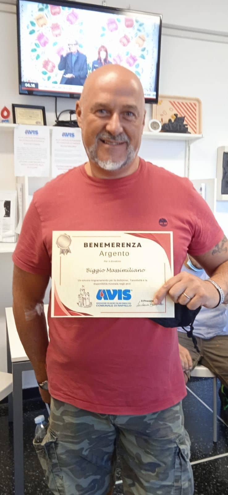 Avis Comunale di Rapallo - Le benemerenze, i riconoscimenti per la vostre donazioni