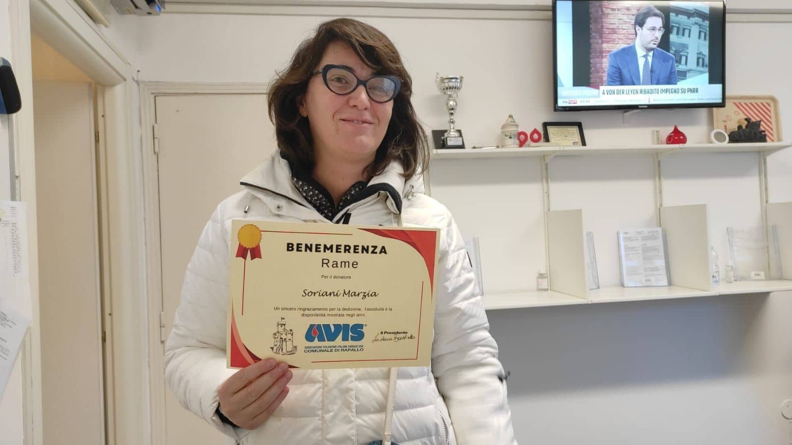 Avis Comunale di Rapallo - Le benemerenze, i riconoscimenti per la vostre donazioni