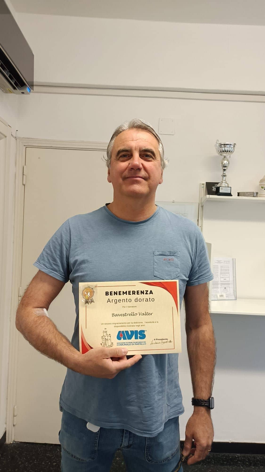 Avis Comunale di Rapallo - Le benemerenze, i riconoscimenti per la vostre donazioni