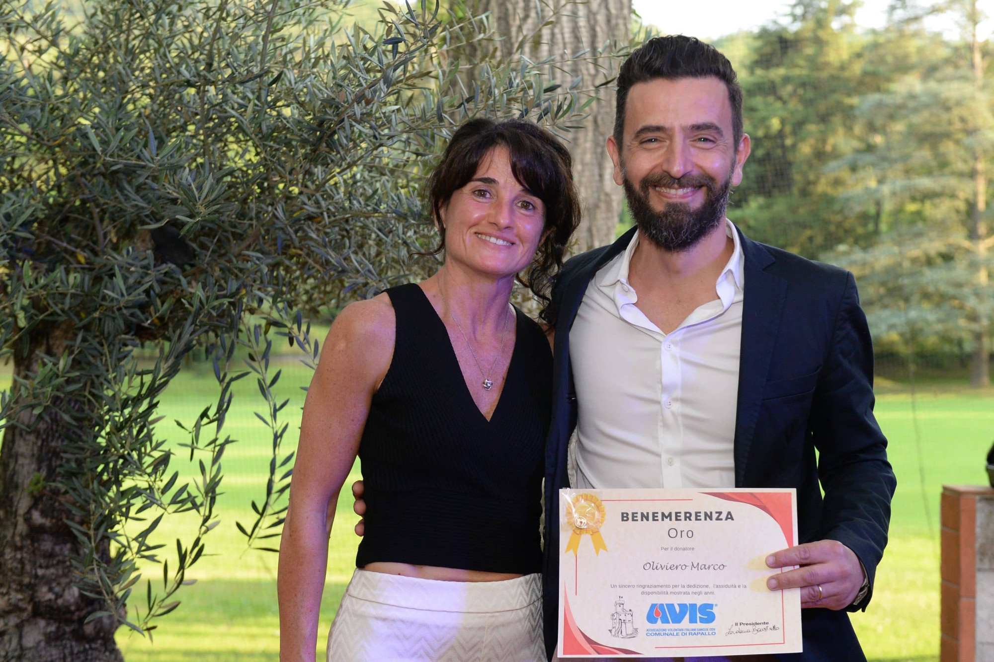 Avis Comunale di Rapallo - Le benemerenze, i riconoscimenti per la vostre donazioni
